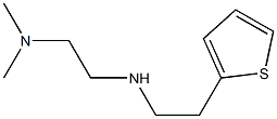 [2-(dimethylamino)ethyl][2-(thiophen-2-yl)ethyl]amine 结构式