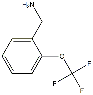 [2-(trifluoromethoxy)phenyl]methanamine 结构式