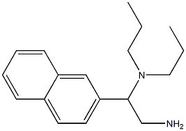 [2-amino-1-(naphthalen-2-yl)ethyl]dipropylamine 结构式