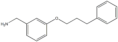 [3-(3-phenylpropoxy)phenyl]methanamine 结构式