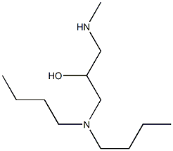 [3-(dibutylamino)-2-hydroxypropyl](methyl)amine 结构式