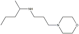 [3-(morpholin-4-yl)propyl](pentan-2-yl)amine 结构式