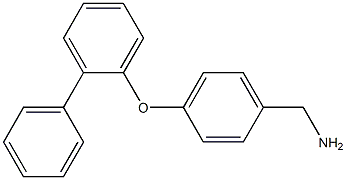 [4-(2-phenylphenoxy)phenyl]methanamine 结构式