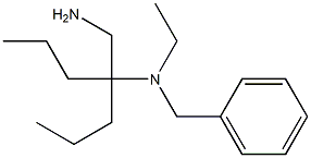 [4-(aminomethyl)heptan-4-yl](benzyl)ethylamine 结构式