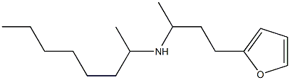 [4-(furan-2-yl)butan-2-yl](octan-2-yl)amine 结构式