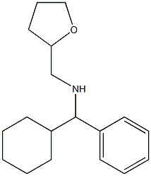 [cyclohexyl(phenyl)methyl](oxolan-2-ylmethyl)amine 结构式