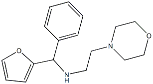 [furan-2-yl(phenyl)methyl][2-(morpholin-4-yl)ethyl]amine 结构式