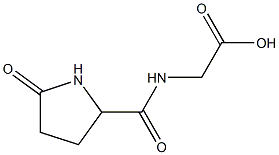 {[(5-oxopyrrolidin-2-yl)carbonyl]amino}acetic acid 结构式