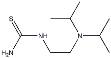 {2-[bis(propan-2-yl)amino]ethyl}thiourea 结构式