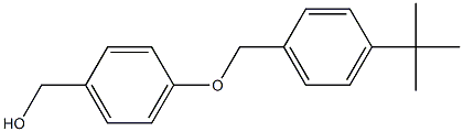 {4-[(4-tert-butylphenyl)methoxy]phenyl}methanol 结构式