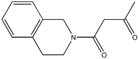1-(1,2,3,4-tetrahydroisoquinolin-2-yl)butane-1,3-dione 结构式
