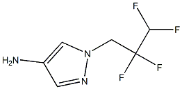 1-(2,2,3,3-tetrafluoropropyl)-1H-pyrazol-4-amine 结构式