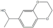 1-(2,3-dihydro-1,4-benzodioxin-6-yl)ethan-1-ol 结构式