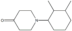 1-(2,3-dimethylcyclohexyl)piperidin-4-one 结构式