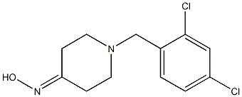 1-(2,4-dichlorobenzyl)piperidin-4-one oxime 结构式