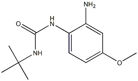 1-(2-amino-4-methoxyphenyl)-3-tert-butylurea 结构式