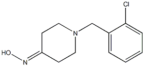 1-(2-chlorobenzyl)piperidin-4-one oxime 结构式