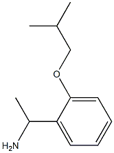 1-(2-isobutoxyphenyl)ethanamine 结构式