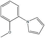 1-(2-methoxyphenyl)-1H-pyrrole 结构式