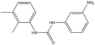 1-(3-aminophenyl)-3-(2,3-dimethylphenyl)urea 结构式