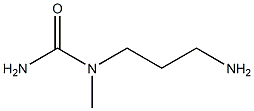 1-(3-aminopropyl)-1-methylurea 结构式