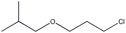 1-(3-chloropropoxy)-2-methylpropane 结构式