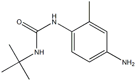 1-(4-amino-2-methylphenyl)-3-tert-butylurea 结构式