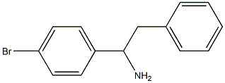 1-(4-bromophenyl)-2-phenylethanamine 结构式