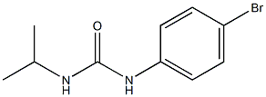 1-(4-bromophenyl)-3-propan-2-ylurea 结构式