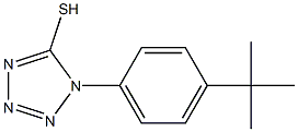 1-(4-tert-butylphenyl)-1H-1,2,3,4-tetrazole-5-thiol 结构式