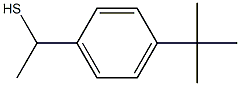 1-(4-tert-butylphenyl)ethane-1-thiol 结构式