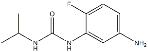 1-(5-amino-2-fluorophenyl)-3-propan-2-ylurea 结构式