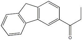 1-(9H-fluoren-3-yl)propan-1-one 结构式