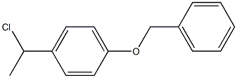 1-(benzyloxy)-4-(1-chloroethyl)benzene 结构式