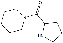 1-(pyrrolidin-2-ylcarbonyl)piperidine 结构式