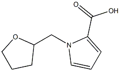 1-(tetrahydrofuran-2-ylmethyl)-1H-pyrrole-2-carboxylic acid 结构式