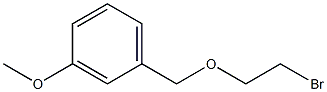 1-[(2-bromoethoxy)methyl]-3-methoxybenzene 结构式