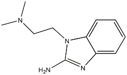 1-[2-(dimethylamino)ethyl]-1H-1,3-benzodiazol-2-amine 结构式
