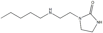 1-[2-(pentylamino)ethyl]imidazolidin-2-one 结构式