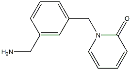 1-[3-(aminomethyl)benzyl]pyridin-2(1H)-one 结构式