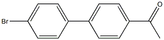 1-[4-(4-bromophenyl)phenyl]ethan-1-one 结构式