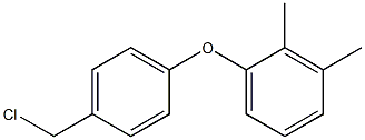 1-[4-(chloromethyl)phenoxy]-2,3-dimethylbenzene 结构式