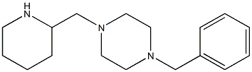 1-benzyl-4-(piperidin-2-ylmethyl)piperazine 结构式