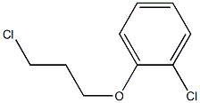 1-chloro-2-(3-chloropropoxy)benzene 结构式