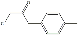 1-chloro-3-(4-methylphenyl)acetone 结构式