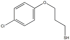 1-chloro-4-(3-sulfanylpropoxy)benzene 结构式