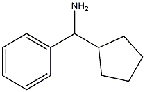 1-cyclopentyl-1-phenylmethanamine 结构式