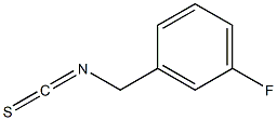 1-fluoro-3-(isothiocyanatomethyl)benzene 结构式