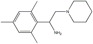 1-mesityl-2-piperidin-1-ylethanamine 结构式