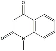 1-methyl-1,2,3,4-tetrahydroquinoline-2,4-dione 结构式